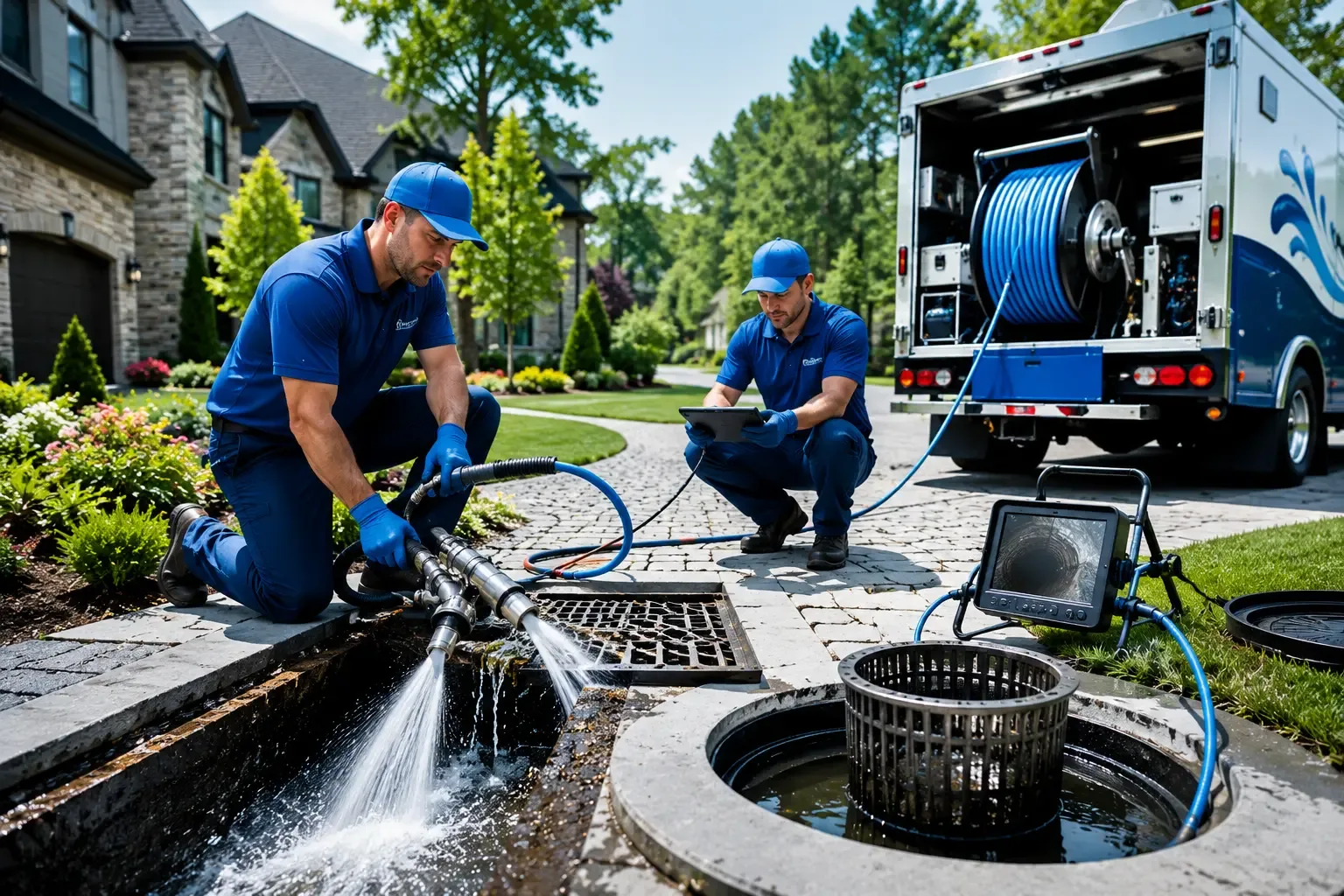 Local outdoor drain cleaning professionals in Houston, PA